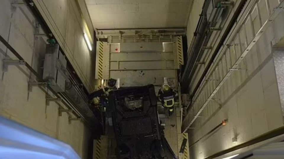 Accidente en ascensor