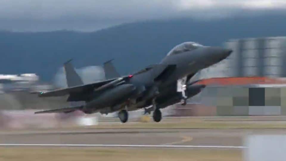 Bombardeo desde Corea del Sur