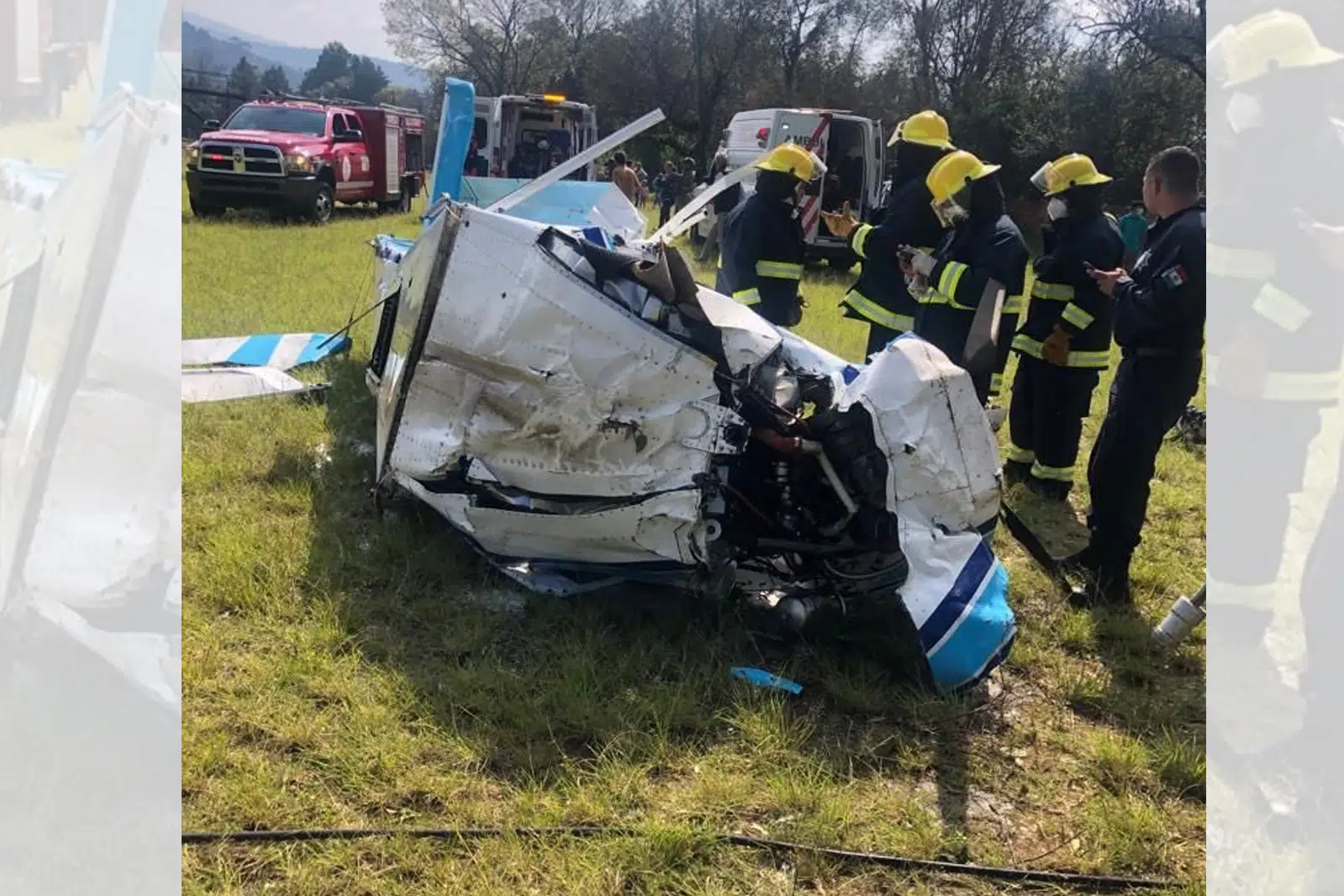 Desplome de avioneta en Valle de Bravo; reportan un muerto y tres lesionados