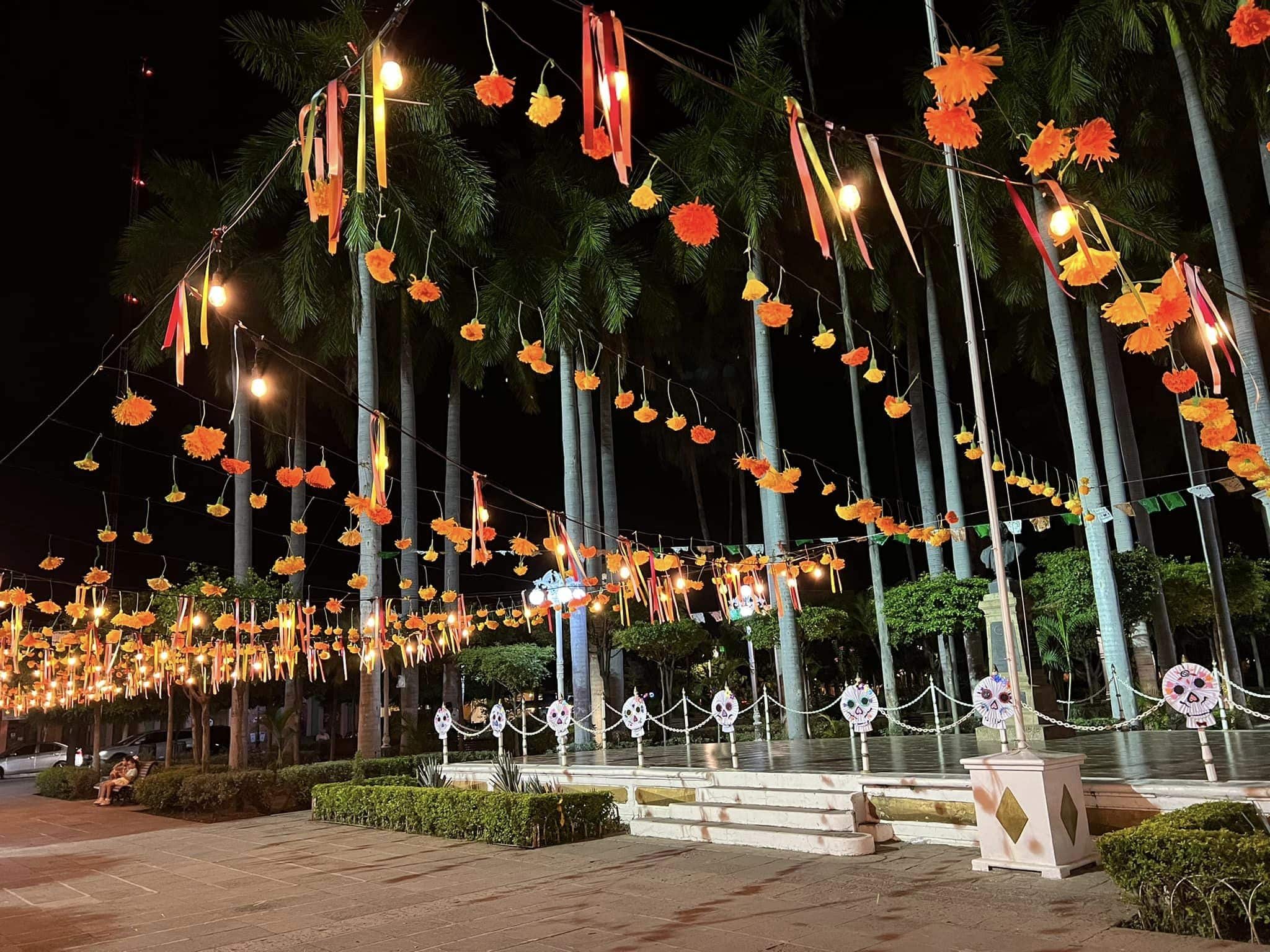 ¡Majestuoso! El Fuerte se pinta de colores alucivos al 'Día de Muertos'; checa las imágenes