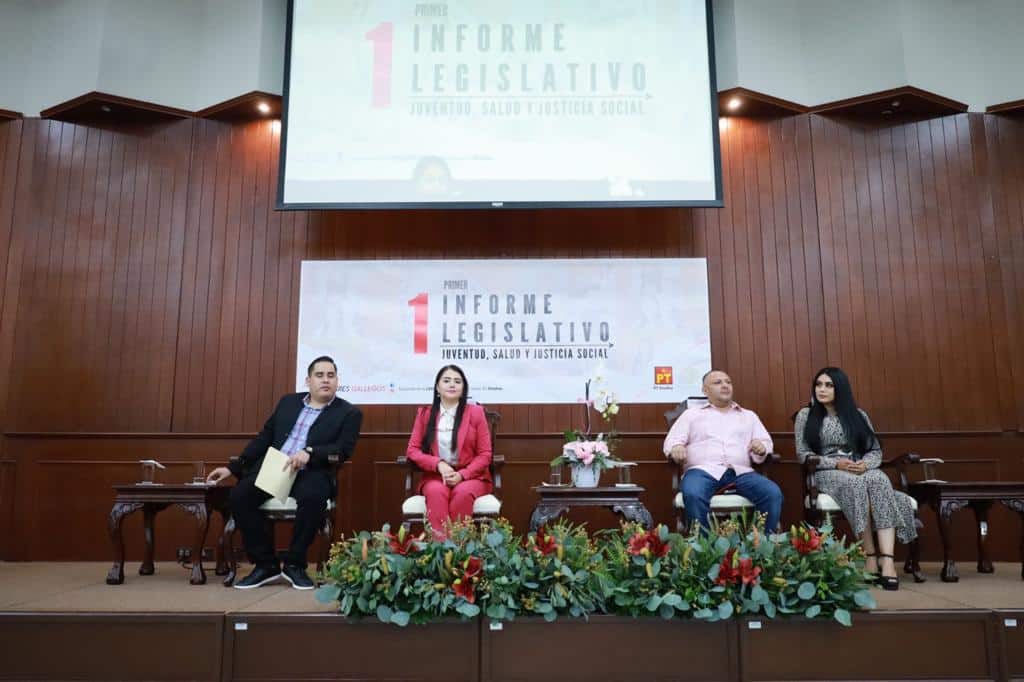 Diputada Lupita Cázares rinde 1er Informe Legislativo