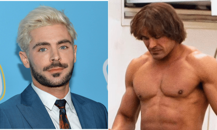 Transformación de Zac Efron