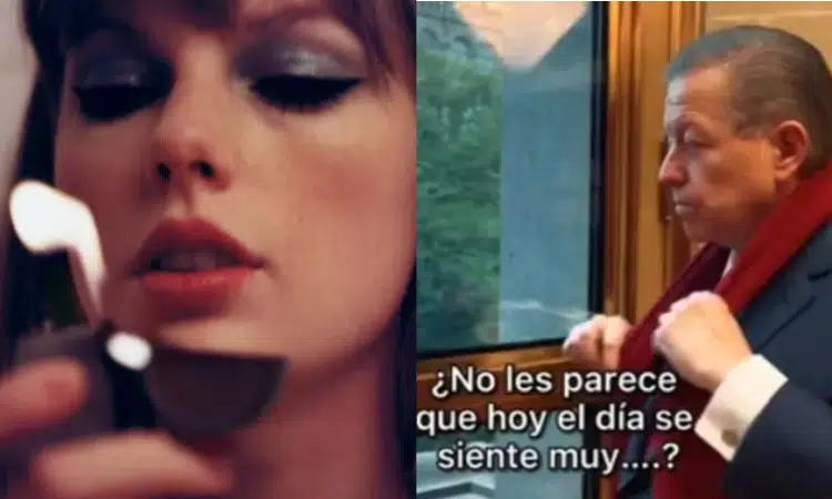 Arturo Zaldívar y Taylor Swift