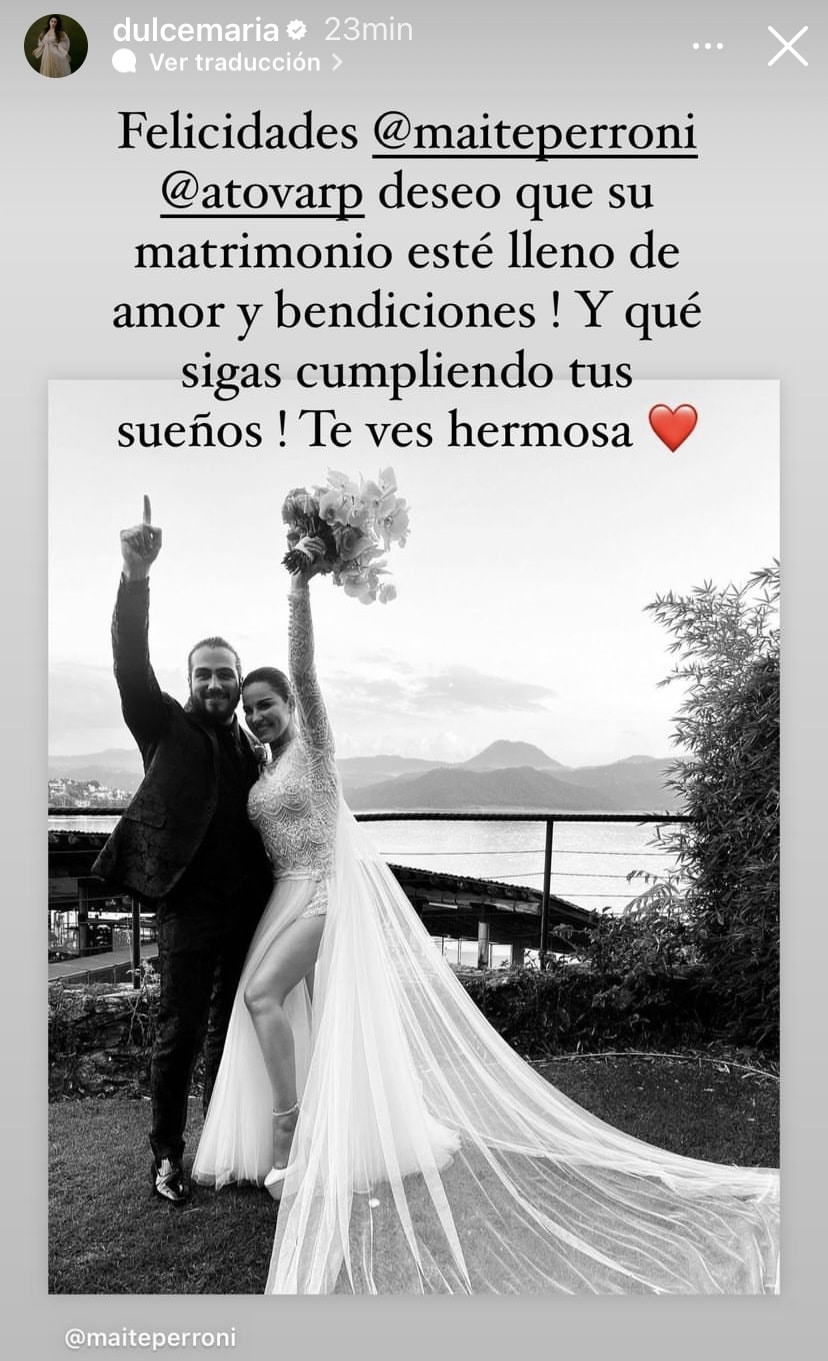 Boda Maite Perroni y andrés Tovar 