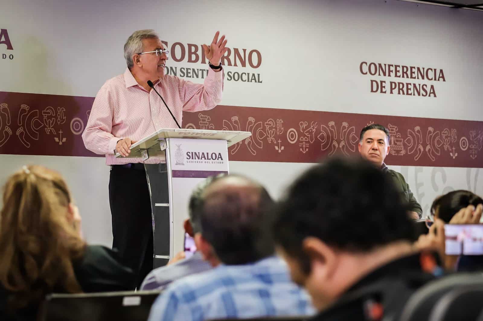 El gobernador Rubén Rocha
