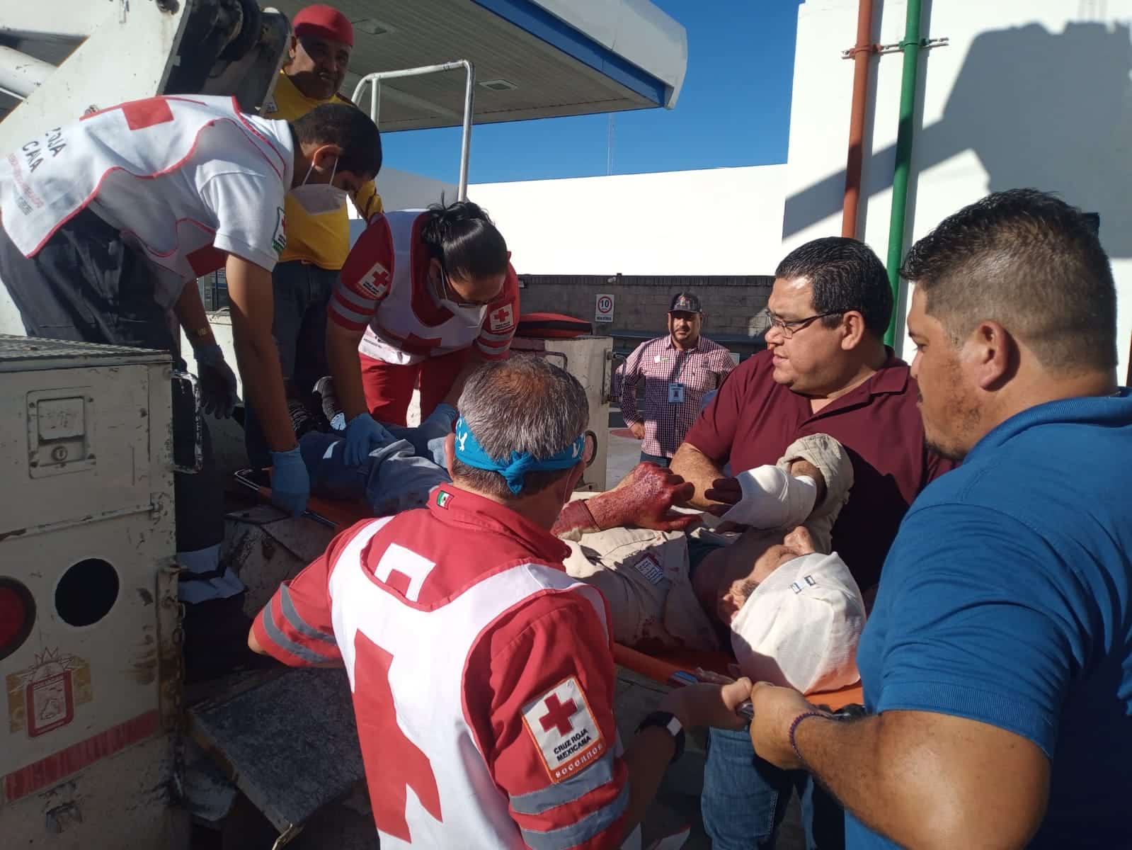Empleado Ayuntamiento, Culiacán, Accidente