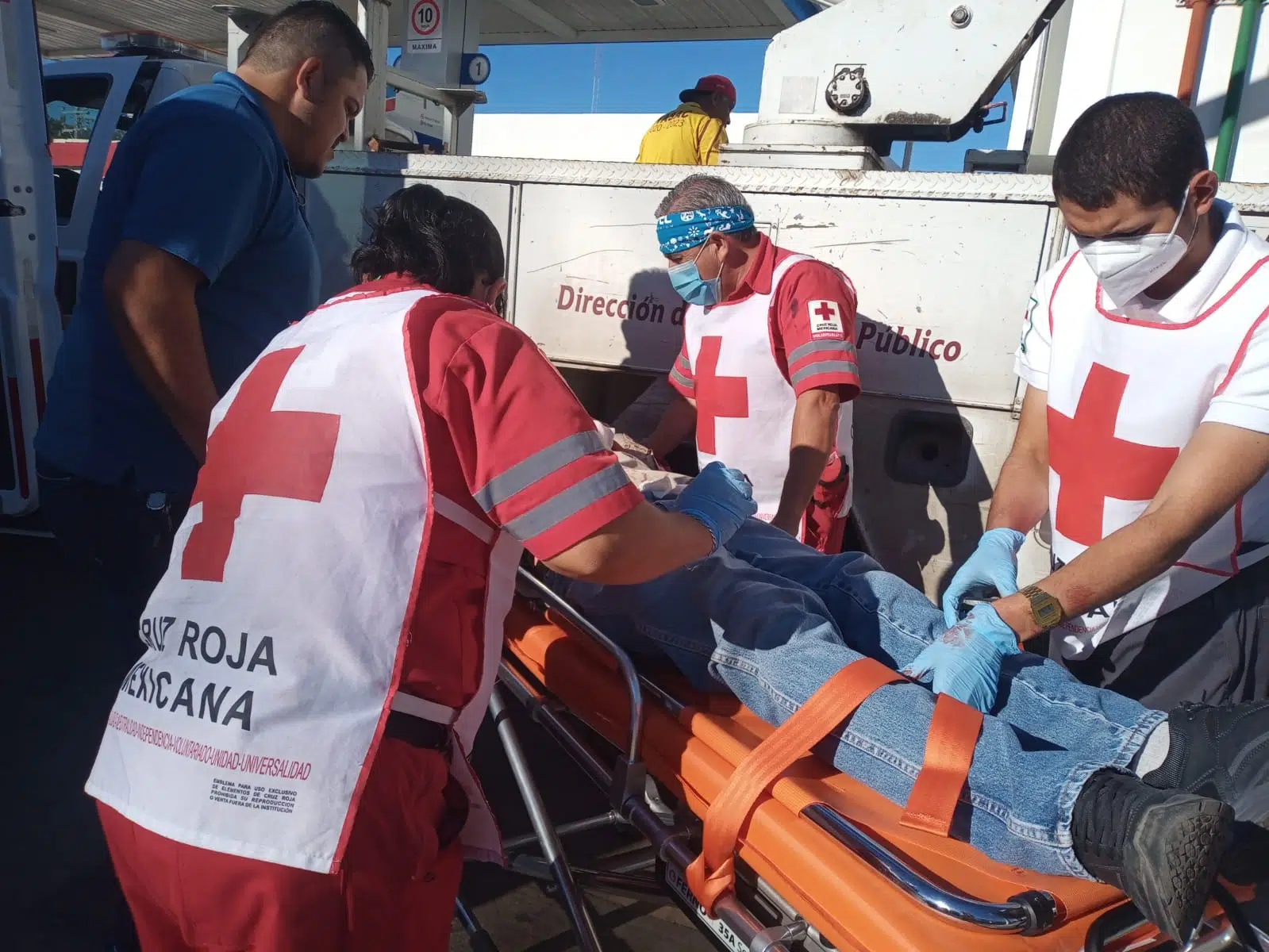 Empleado Ayuntamiento, Culiacán, Accidente