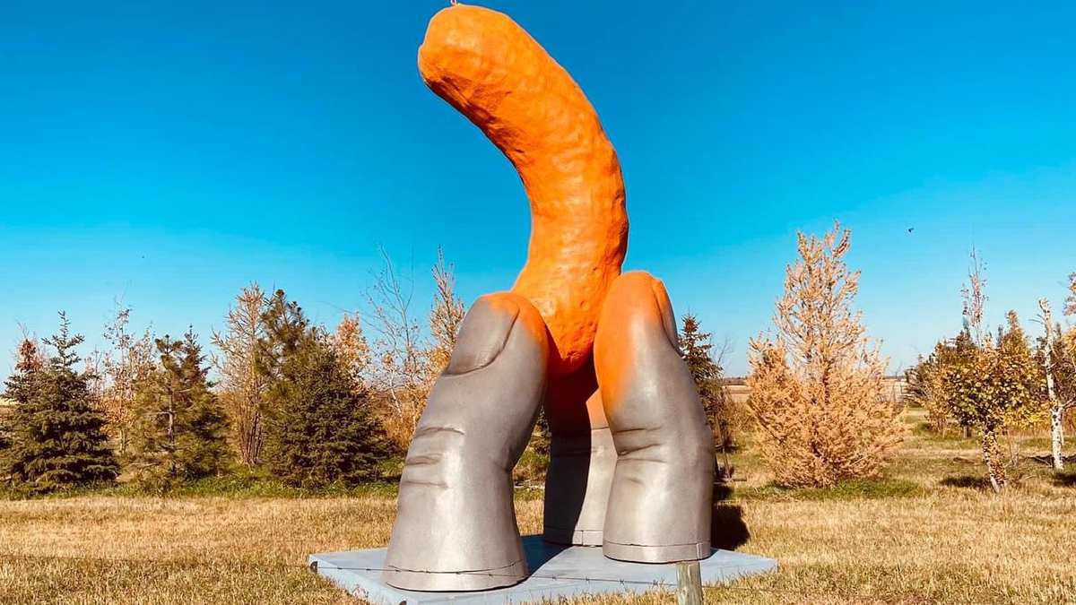 Cheeto gigante en Canadá