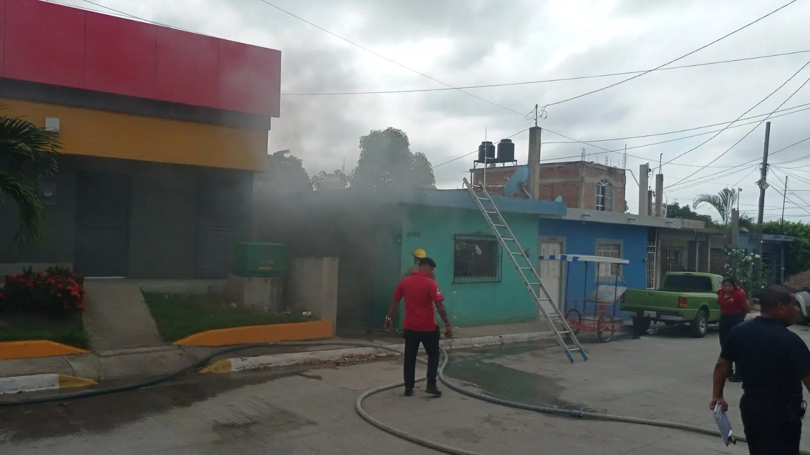 Explosión de tanque de gas