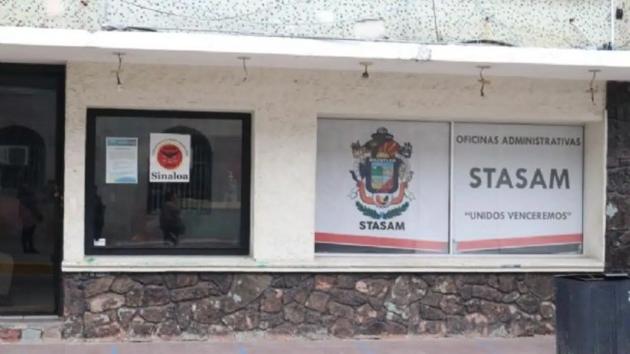 Fachada Oficinas Stasam Mazatlán, dirigencia aun sin recibir denuncia penal