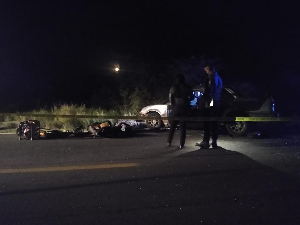 Hombre resulta con lesiones de consideración en accidente en la Maxipista Culiacán-Mazatlán