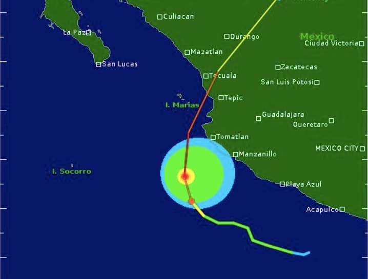 Huracán Roslyn SMN