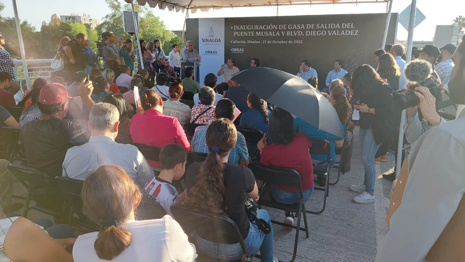 Inaugura el gobernador Rocha la rampa del puente Musala
