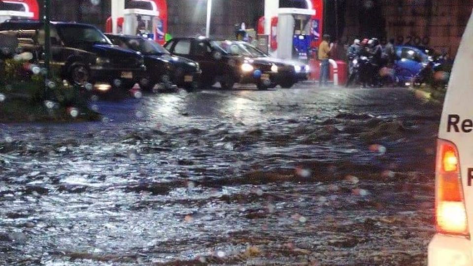Inundación Tultitlán y Coacalco