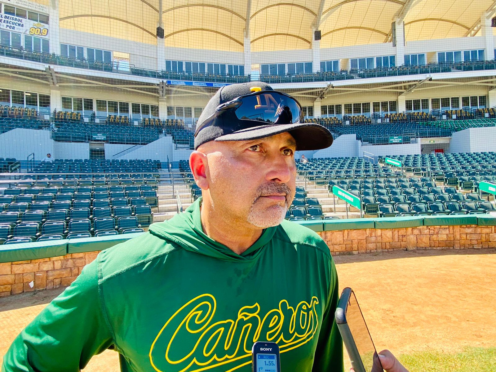 José Moreno, manager de Los Cañeros de Los Mochis, inicio de temporada