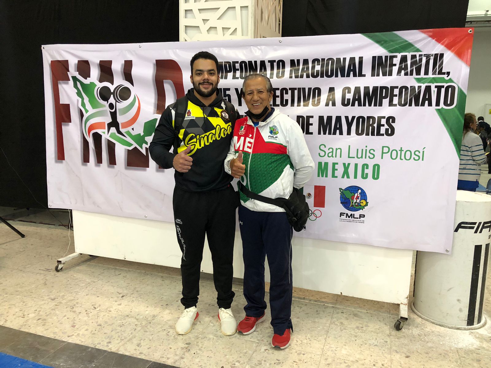 Levantamiento de oro de halteristas sinaloenses