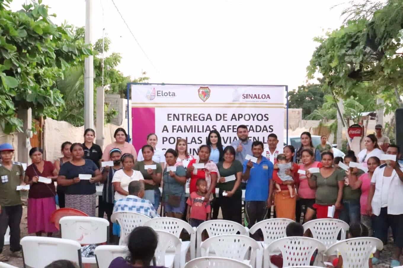 Llegan cheques a 16 familias de Ceuta afectadas por las lluvias