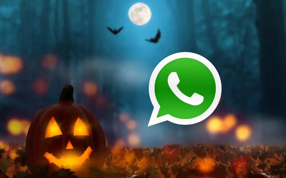 WhatsApp modo halloween