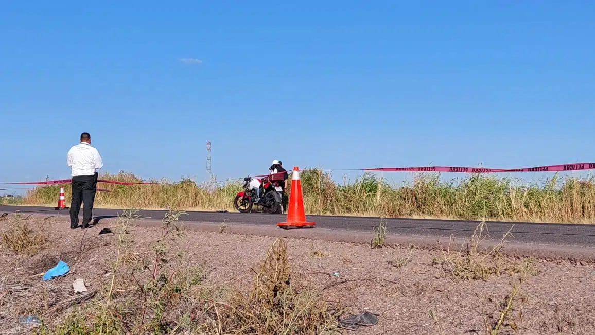 Motociclista, Ahome, Accidente