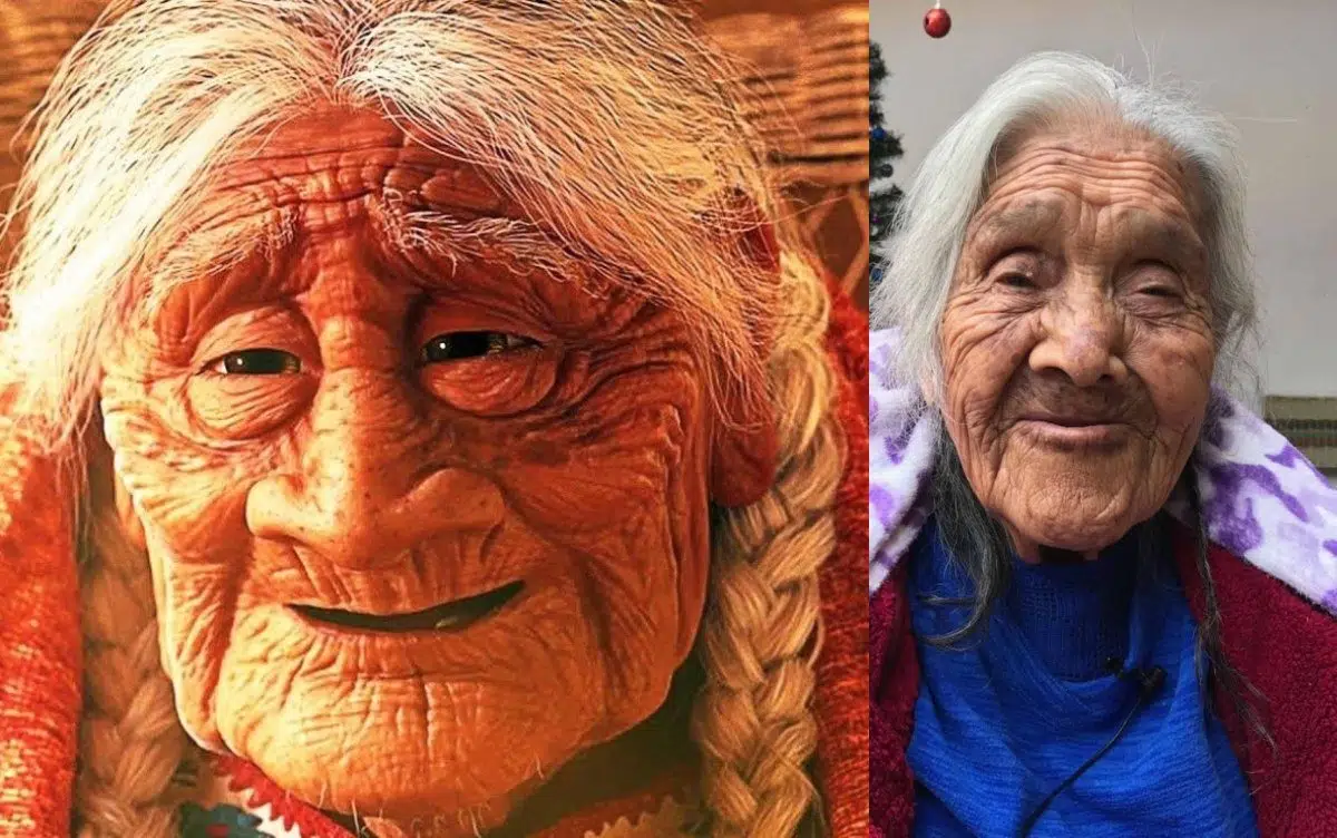 Muere la mujer idéntica al personaje de Mamá Coco, a los 109 años