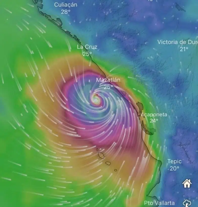 PC Mazatlán pone ojos sobre desarrollo de tormenta tropical y lo que pudiera ser en los próximos días