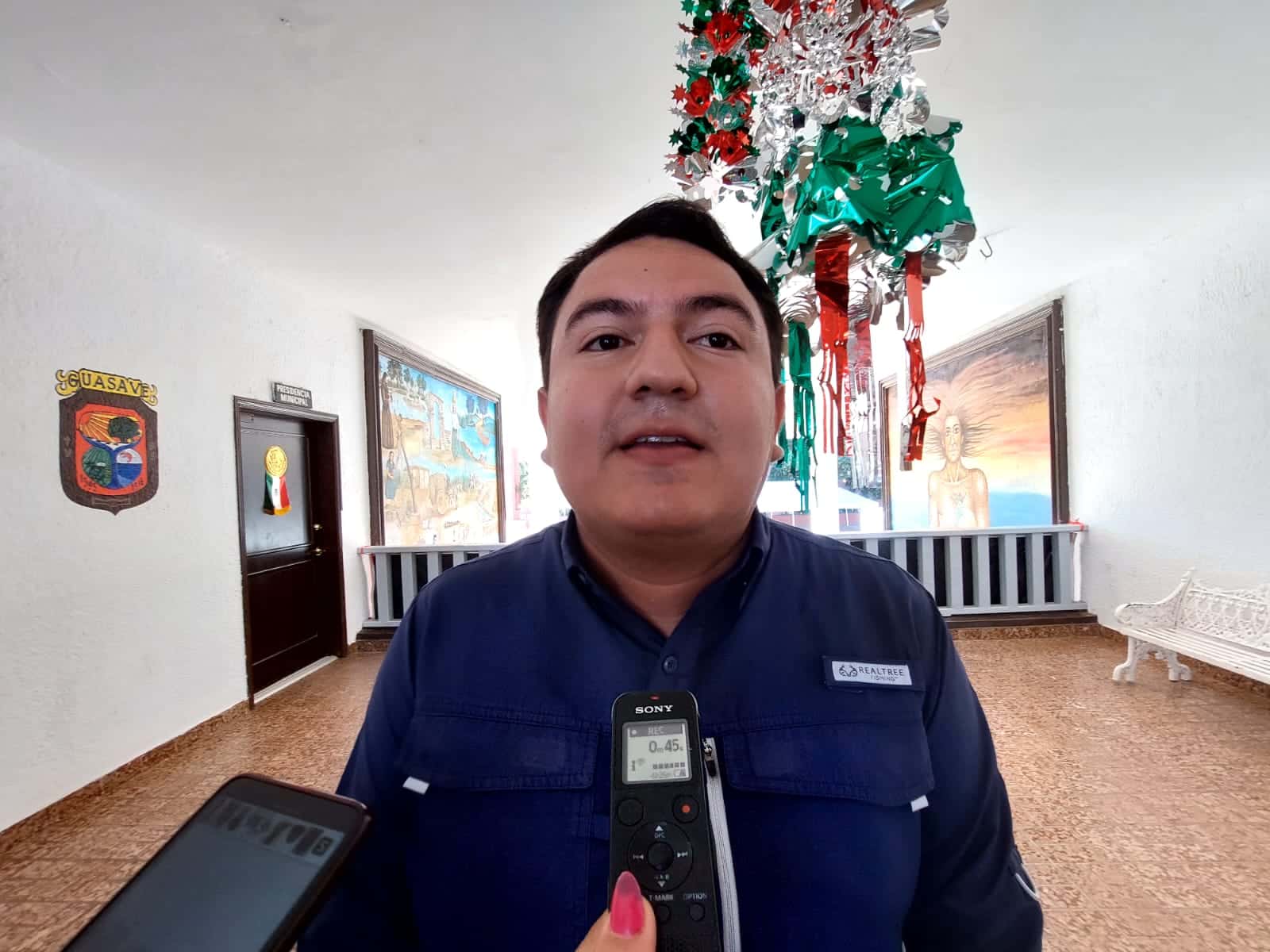 Regidor de Guasave, Luis Fernando Velazquez, tema informe director del Imudeg