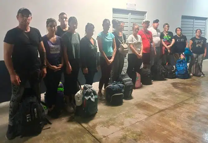 Rescatan a 18 migrantes cubanos en Chiapas