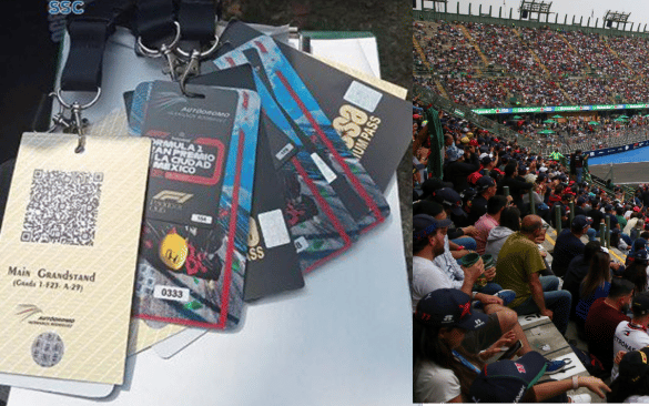 Revendedores cobraban hasta por 20 mil pesos para la carrera de Checo Pérez