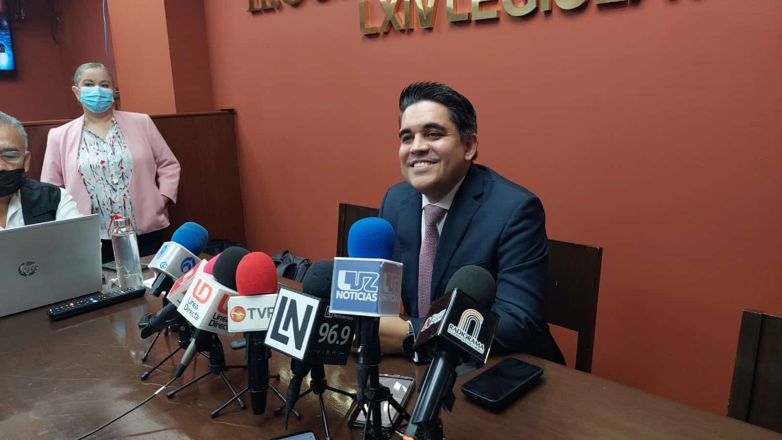 Ricardo Madrid Pérez, primera sesión como Presiente de la Mesa Directiva en el Congreso