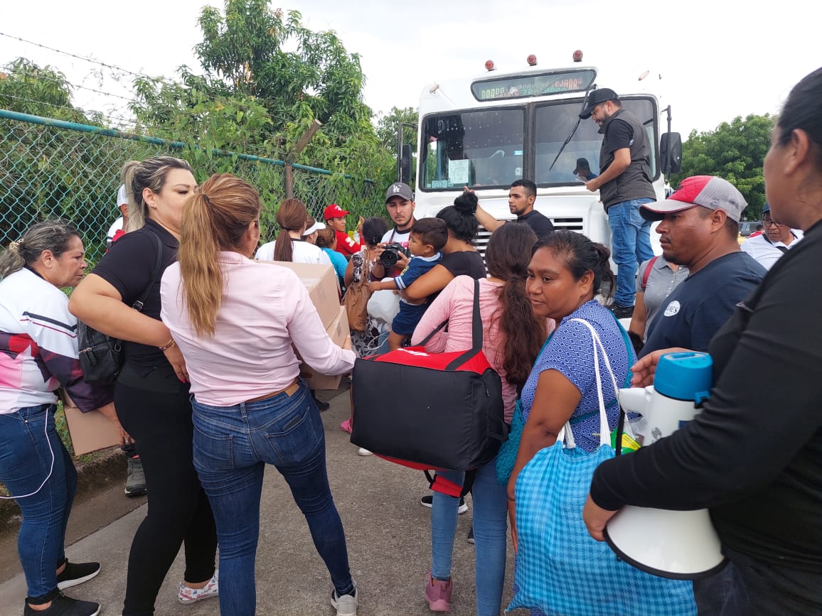 personas resguardadas en escuinapa se van a sus casas