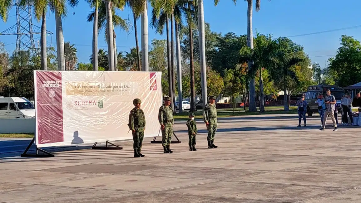 Soldado por un día