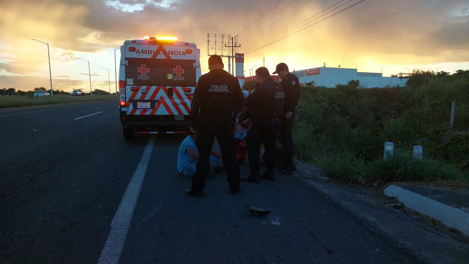 Sargento Sedena atropellado La Costerita Culiacán