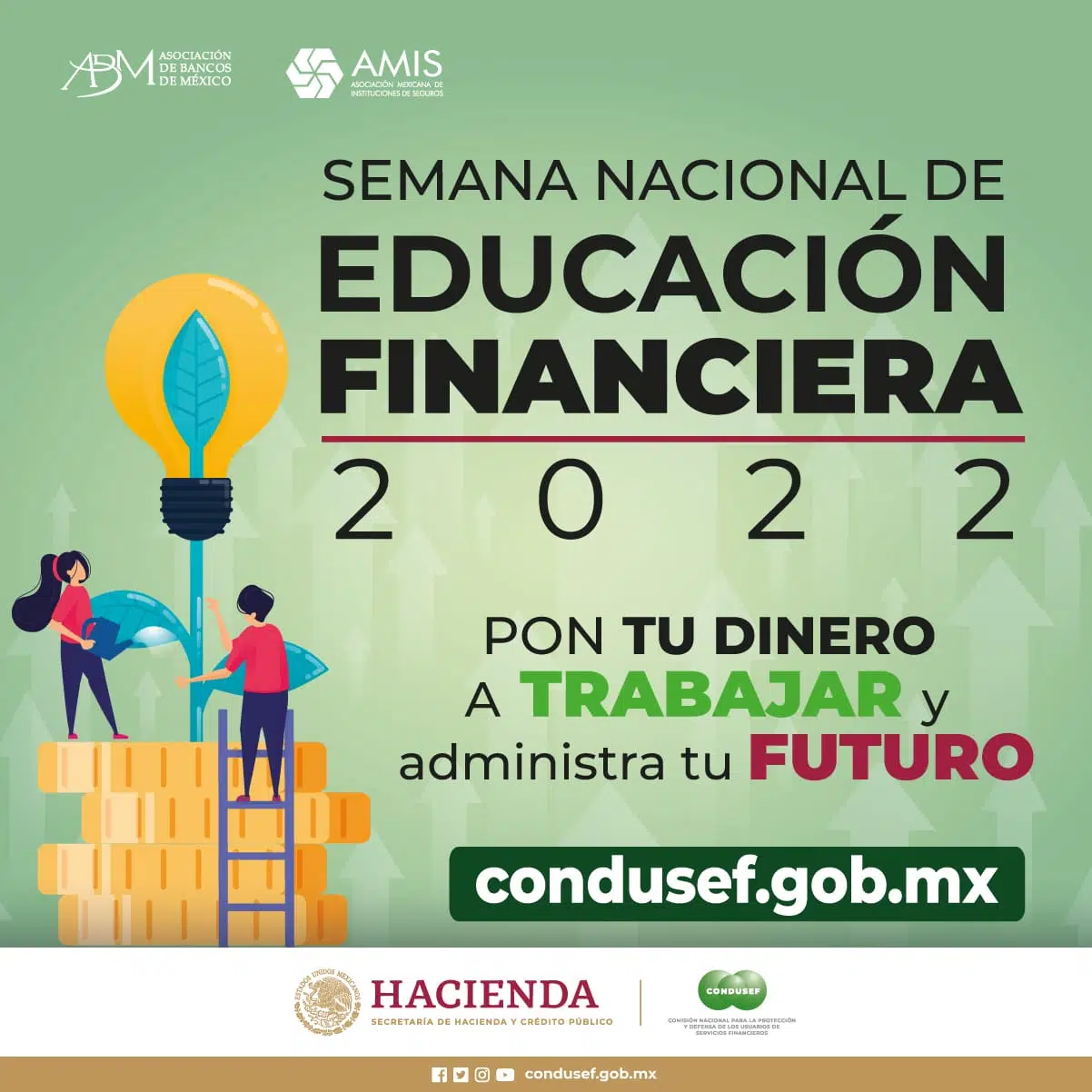 ¡Aprovecha mejor tu dinero! Participa en la Semana Nacional de Educación Financiera de Condusef