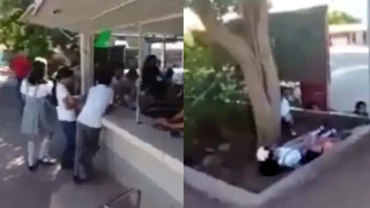 Simulacro balacera guaymas