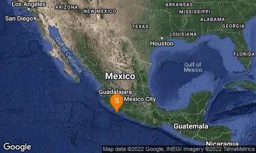 Sismo de magnitud 4.5 en Coalcoman, Michoacán, informa el Servicio Sismológico