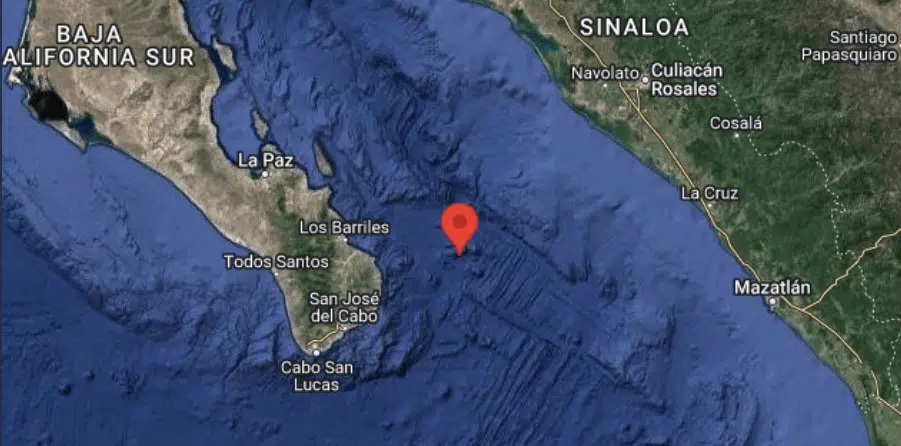 Sismo en Baja California Sur