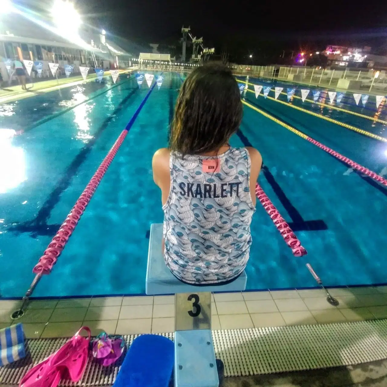 Skarlet Villanueva Rendón, Natación