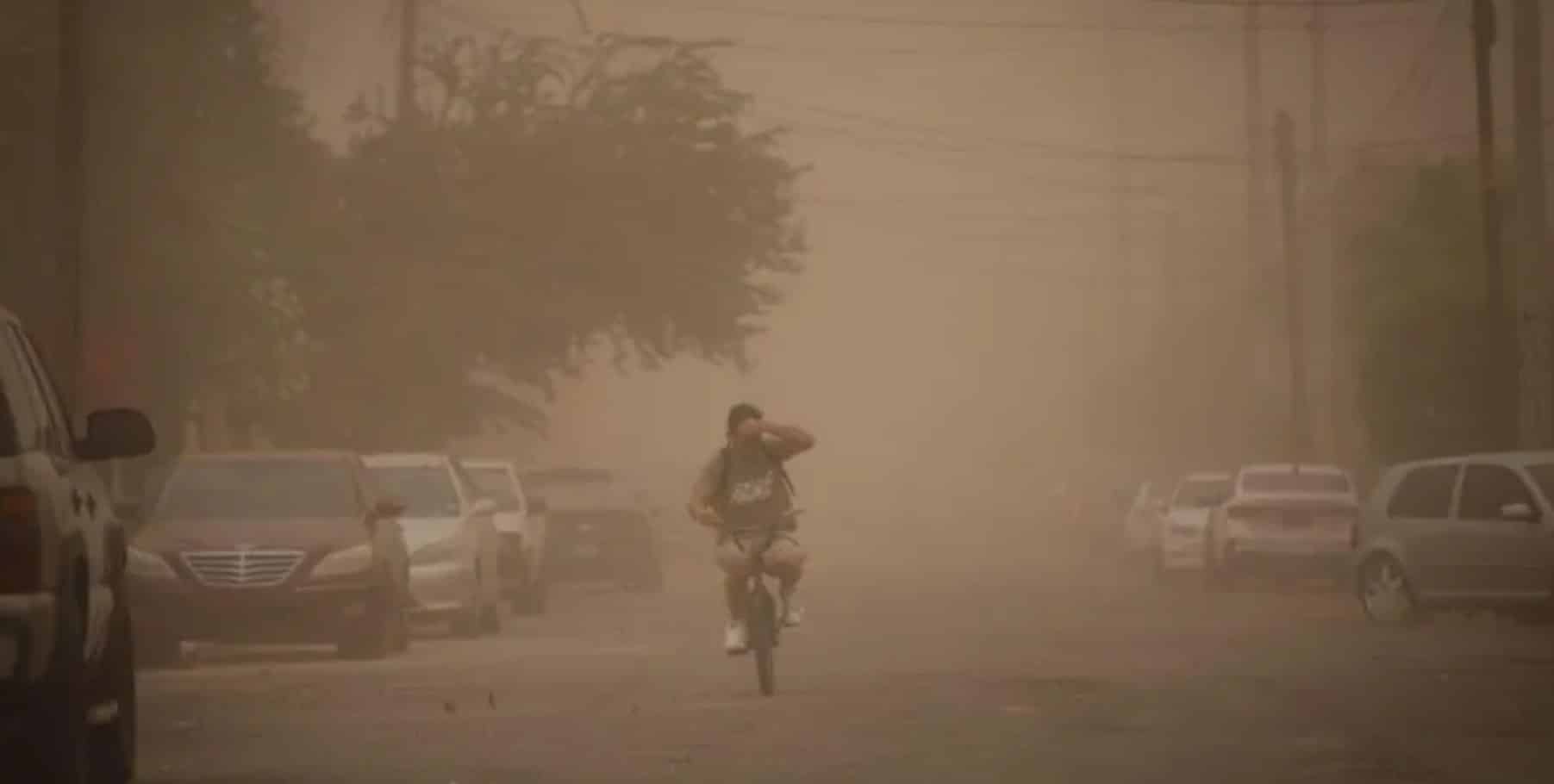 Tormenta de arena deja múltiples daños en Mexicali