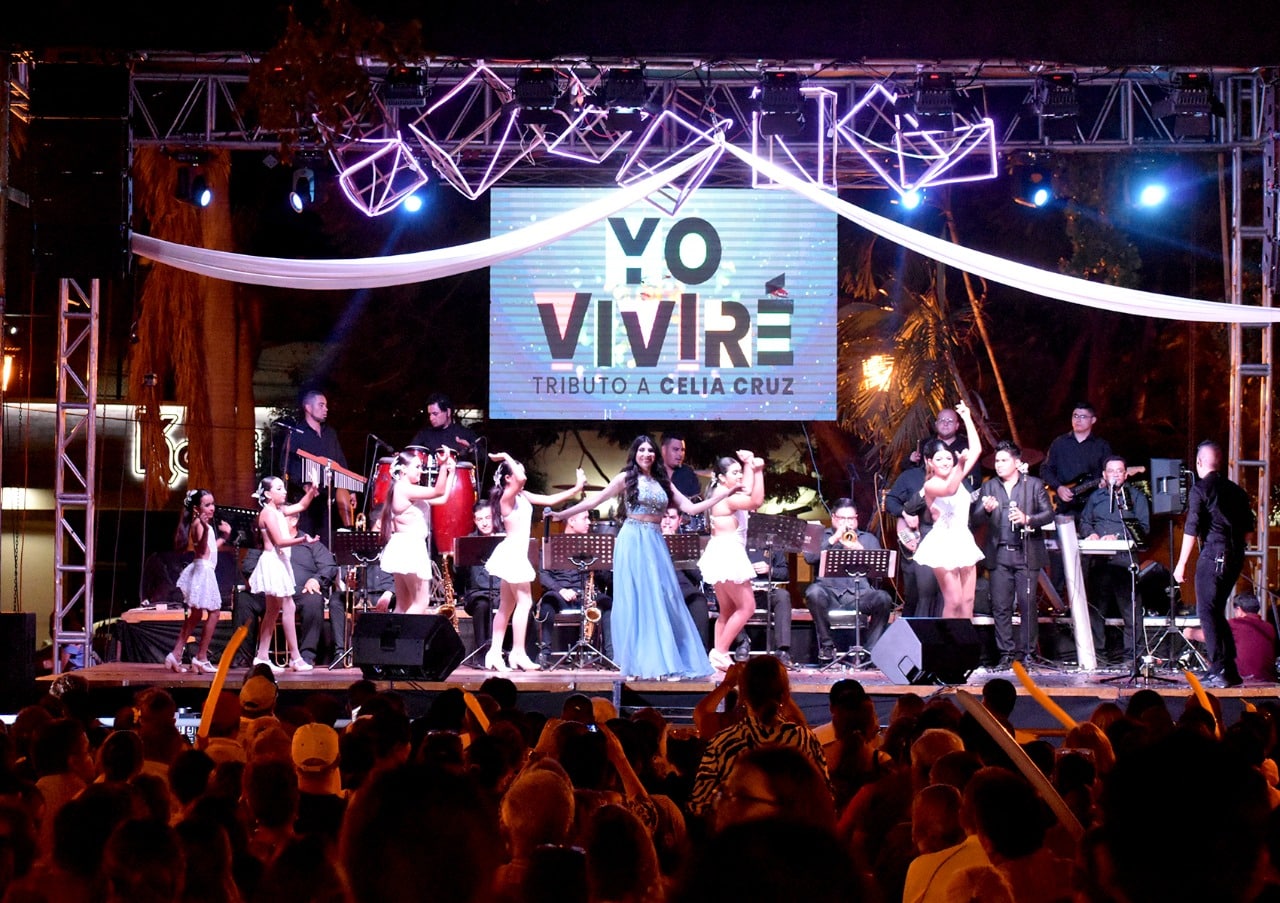 Tributo a Celia Cruz Festival de Mi Ciudad 2022 en Los Mochis