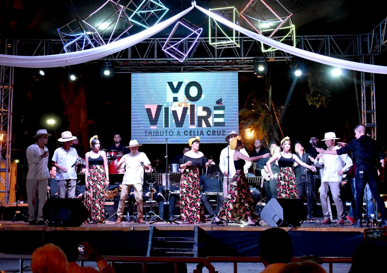 Tributo a Celia Cruz Festival de Mi Ciudad 2022 en Los Mochis