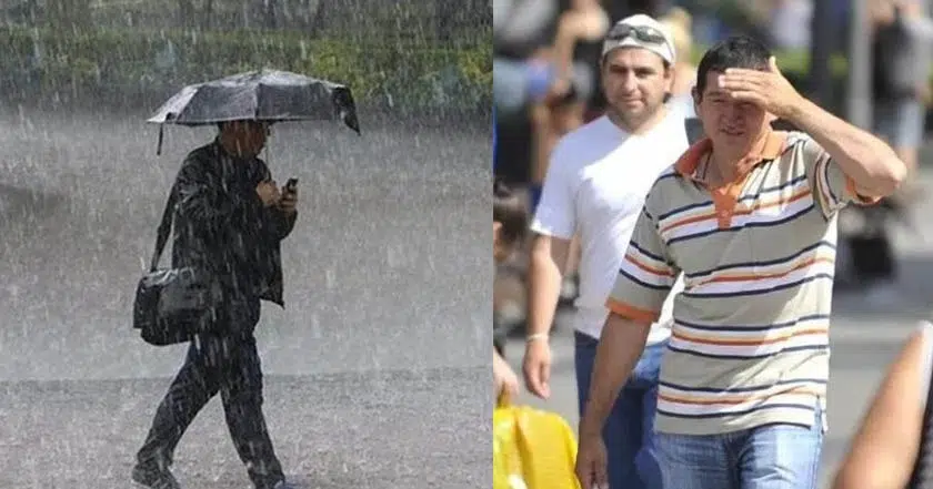 Se prevén calor y lluvias este sábado para Sinaloa