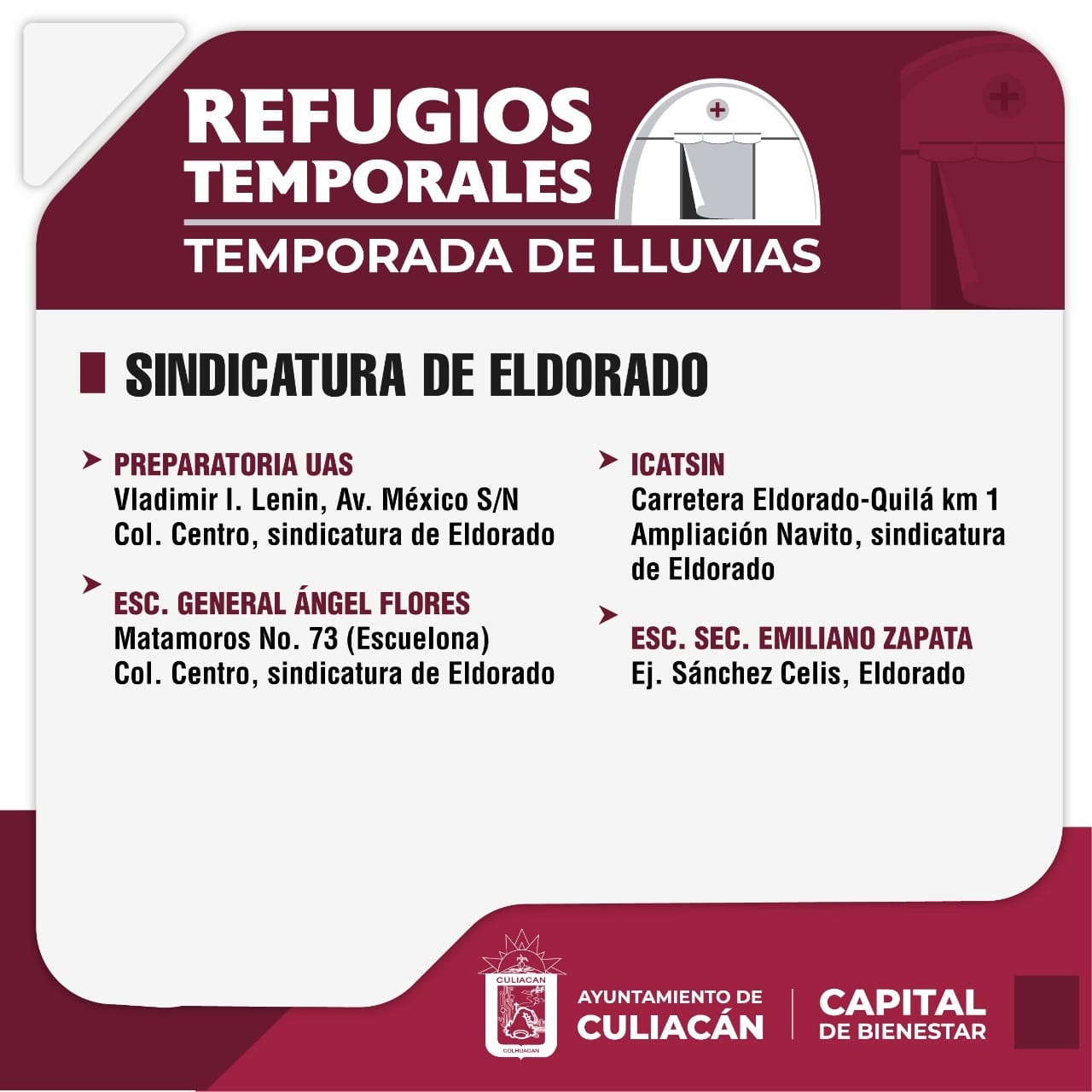 Albergues Culiacán