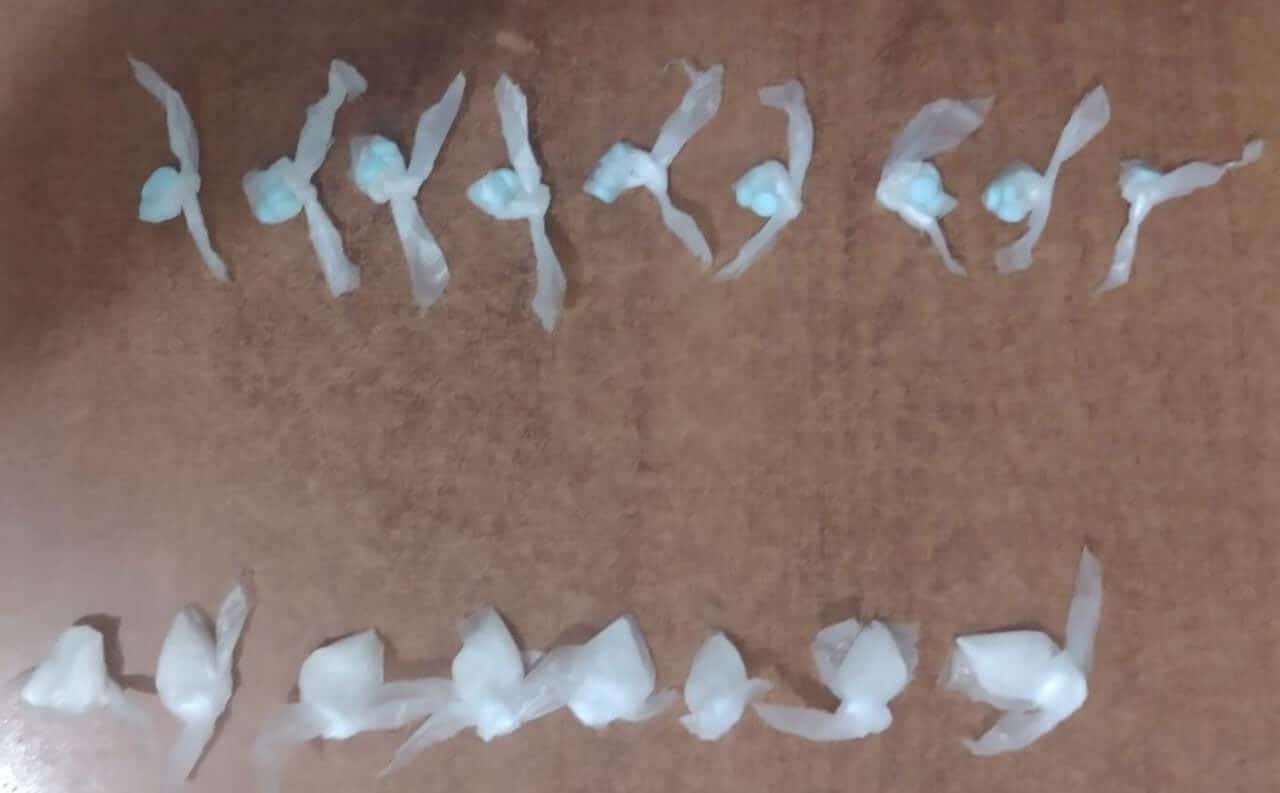 Dosis de cristal y fentanilo