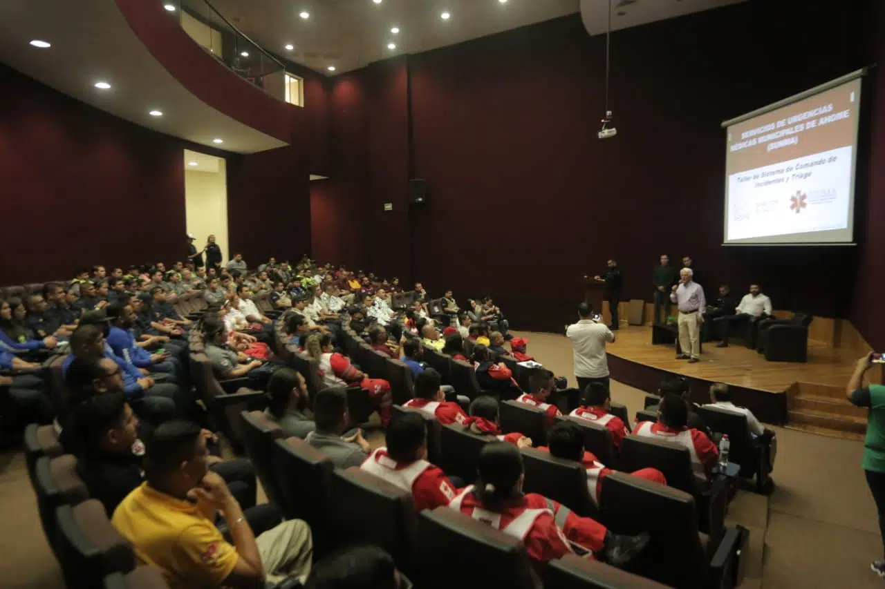 Realizan Taller para los Cuerpos de Emergencia dirigido a la coordinación