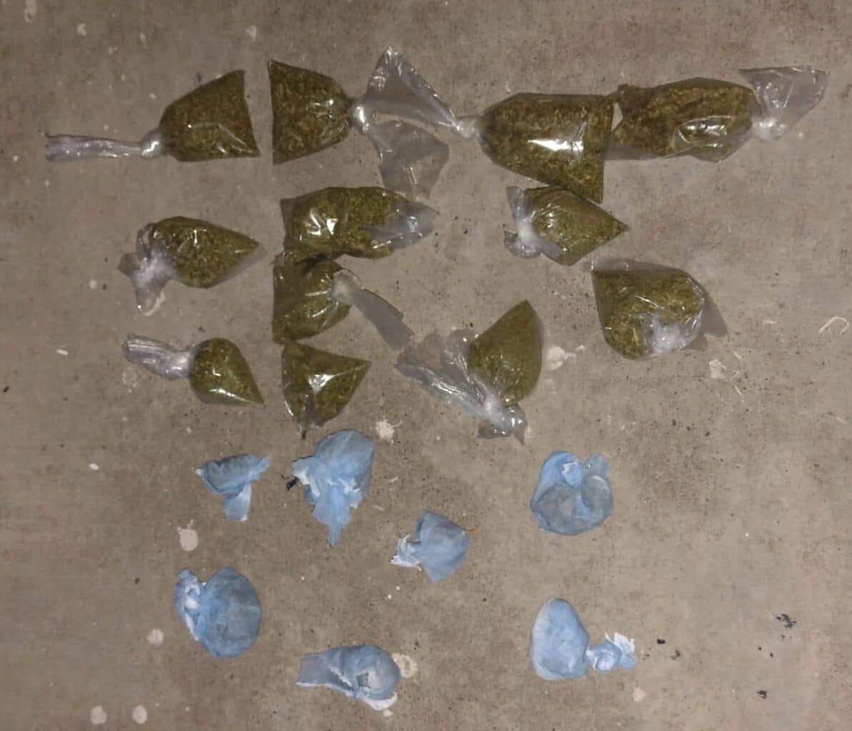 Detenido con droga