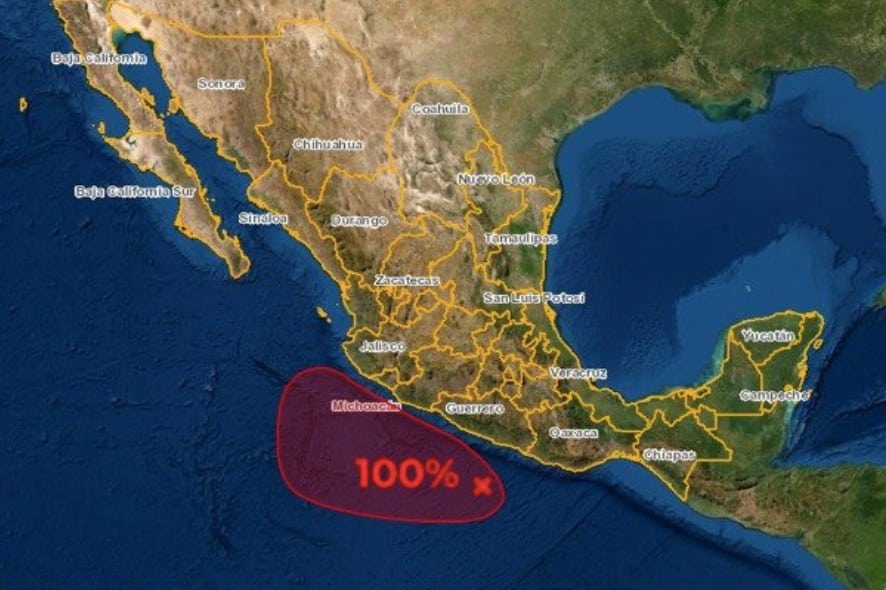 roslyn tormenta zona de baja presión