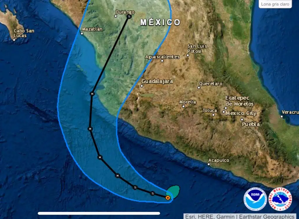 ¿Cuáles serán los municipios de Sinaloa más afectados por el ciclón y eventual huracán “Roslyn”?