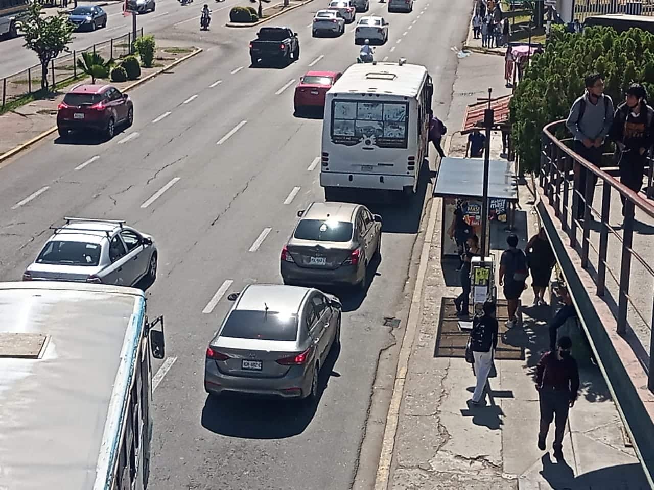 “Se evitarían los congestionamientos”: Pide Alianza de Camiones echar a andar carril preferente