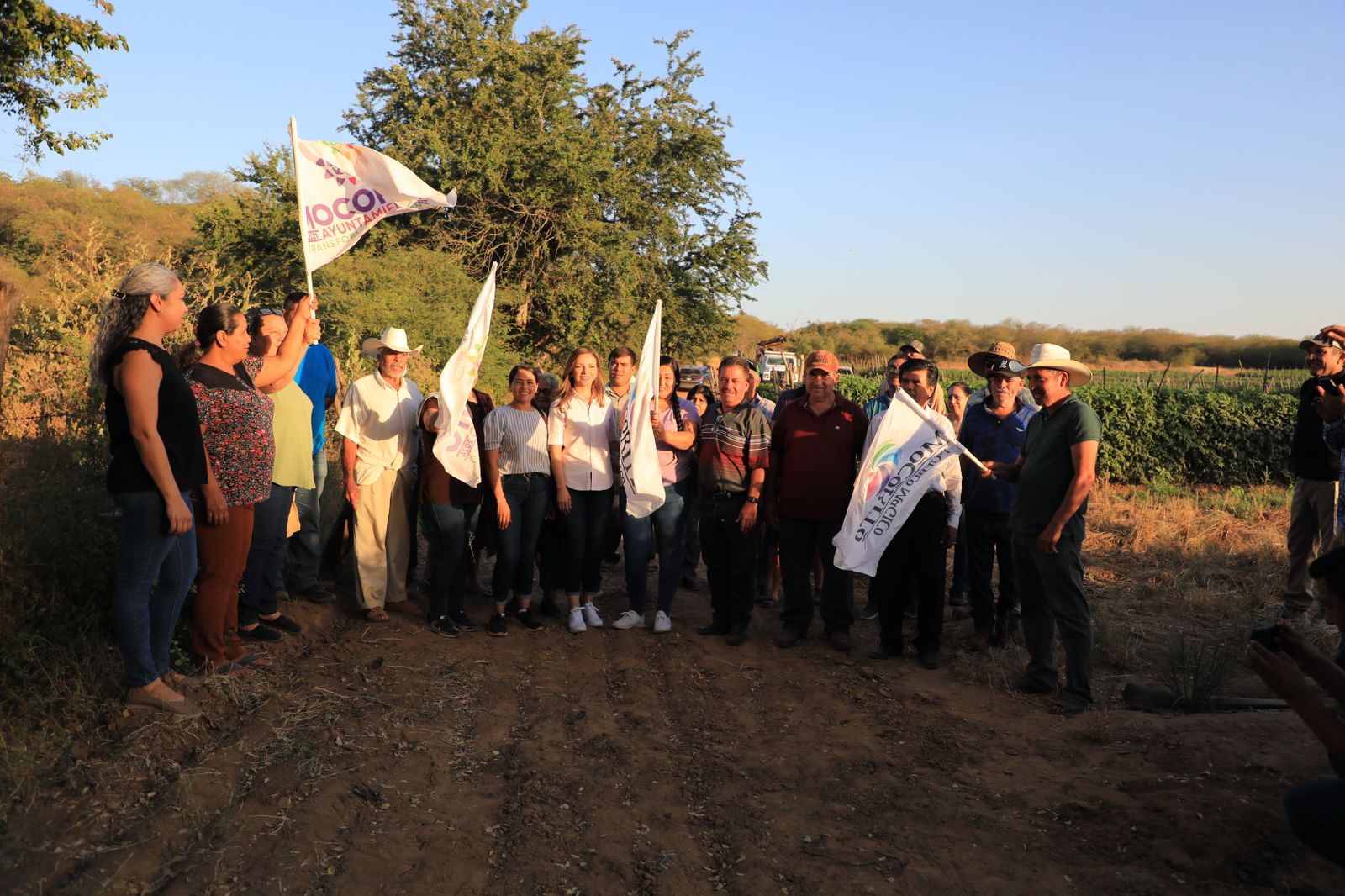 Inician construcción de pozo profundo en Palo de Asta, para resolver desabasto de agua