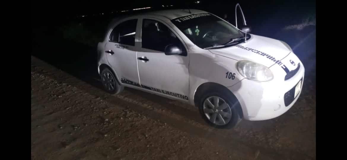 Se hicieron pasar por clientes, pero lo golpearon y lo despojaron del taxi; los hechos en Ahome